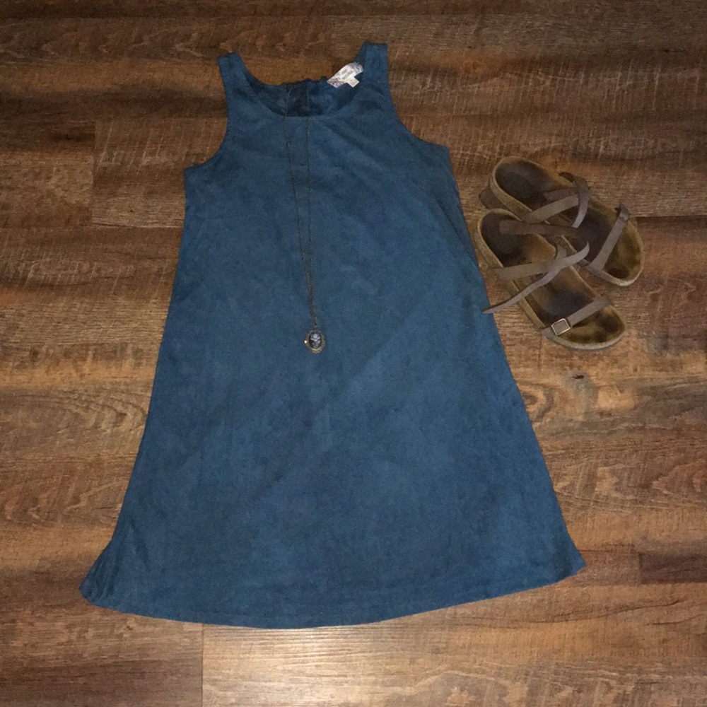 Turquoise T-Shirt Dress